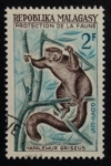 Stamps Madagascar -  Hapalemur griseus