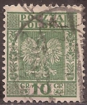 Stamps Poland -  Escudo de Armas  1932 10 grosz