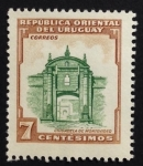 Stamps Uruguay -  Entrada a Citadel, Montevideo