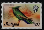 Sellos de America - Antigua y Barbuda -  colibri crestado