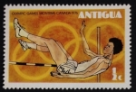 Stamps Antigua and Barbuda -  Salto de altura 