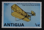 Stamps Antigua and Barbuda -  Glider III (1902)