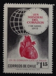 Stamps Chile -  mes mundial del corazón 