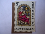 Stamps Australia -  Christmas 1969