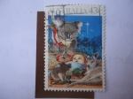 Stamps Australia -  Christmas 1990