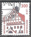 Stamps Germany -  Ayuntamiento Grimma en el distrito de Leipzig. 