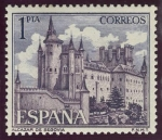 Sellos de Europa - Espa�a -  ESPAÑA - Casco antiguo y Acueducto de Segovia