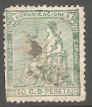 Stamps Spain -  Alegoría de España