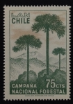 Stamps Chile -  Araucaria