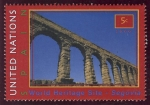 Sellos de America - ONU -  ESPAÑA - Casco antiguo y Acueducto de Segovia