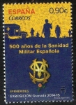 Sellos de Europa - Espa�a -  4949- 500º Años de la Sanidad Militar Española.
