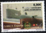 Sellos de Europa - Espa�a -  4951-Centenario del arma submarina.