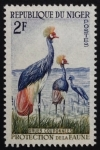 Stamps Niger -  Grulla negra coronada