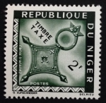 Stamps Niger -  Cruz de Agades