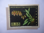 Stamps Venezuela -  Flora: Epidendrum Stamfordianum Batem.