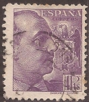 Stamps Spain -  General Franco  1939 4 ptas