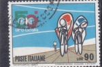Sellos de Europa - Italia -  ciclismo-50 giro de Italia