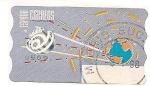 Stamps Europe - Spain -  ATM - Globo terrestre - espacio  - logo correos