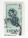 Stamps Spain -  Edifil 1829 Bimilenario de la fundación de Caceres