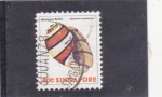 Stamps Singapore -  caracola-amplustre 