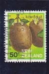 Stamps New Zealand -  fruta-kiwi