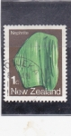 Stamps New Zealand -  mineral. nefrita