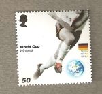 Stamps United Kingdom -  Ganadores Copa Mundo Futbol