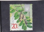 Stamps Ukraine -  flores-