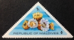 Stamps : Asia : Maldives :  Coral de taza oculta