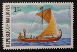 Stamps Maldives -  Mas odi