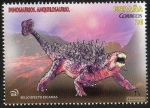 Stamps Spain -  4966-Dinosaurios.Anquilosaurio. 