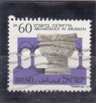 Sellos de Asia - Israel -  arqueología en Jerusalem