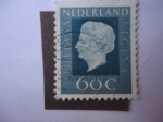 Stamps Netherlands -  Queen Juliana - Reina Juliana regina - 1909-2004 - Tipio Regina 