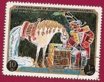 Stamps United Arab Emirates -  AJMAN - Las Aventuras del Barón Munchhausen