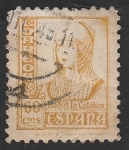 Stamps Spain -  826 - Isabel la Católica 