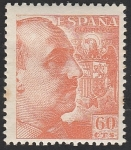 Stamps Spain -  1054 - General Franco