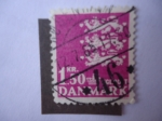 Stamps Denmark -  Leones