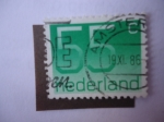 Stamps Netherlands -  Cifras - Scott/Hol:543