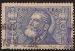 Stamps : Europe : France :  Jean Jaurès  1936  1,5 francos