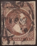 Stamps Europe - Spain -  Carlos VII  1875 1 real