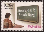 Stamps Spain -  Homenaje a la Escuela Rural  2003  0,26€