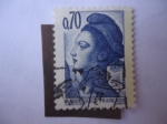 Stamps France -  Libertad de: Delacroix - Scott/Francia:2240