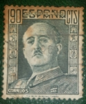 Stamps Spain -  Sello Franco