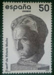 Stamps : Europe : Spain :  1 Cent. Victorio Macho