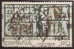 Sellos de Europa - Espa�a -  Parque y Palacio Güell y Casa Milà. Barcelona  1898  20 ptas