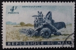 Stamps : Africa : Mali :  Cosechando
