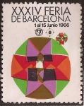 Stamps Spain -  XXXIV Feria de Barcelona  1966  sin valor facial