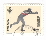 Stamps Poland -  Olimpiadas de Montreal. Boxeo
