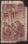 Stamps France -  Mineros  1940 1 franco