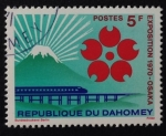Stamps : Africa : Benin :  Expo Osaka 1970